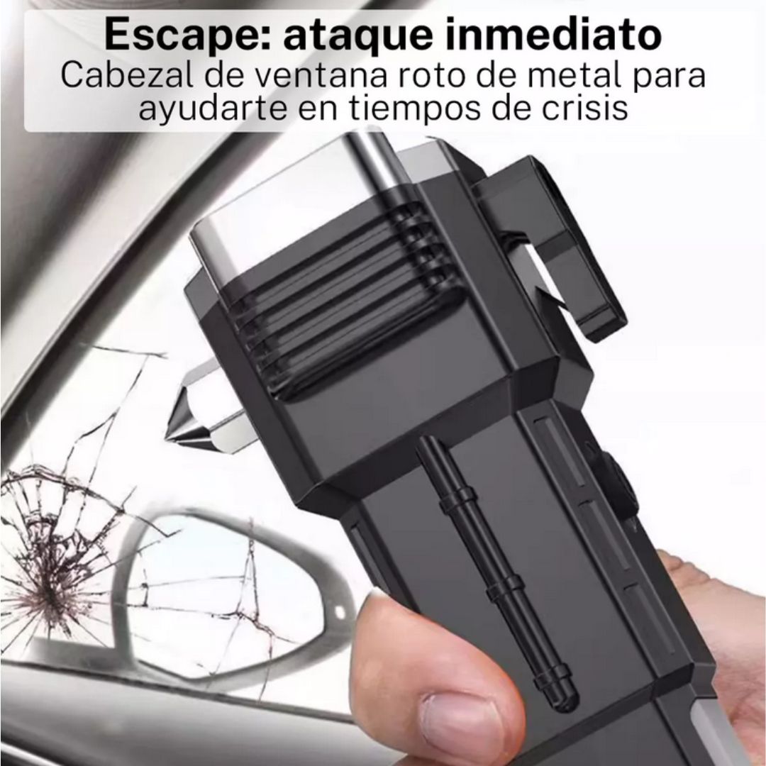 Linterna Martillo Powerbank Magnética — Tu herramienta 5 en 1 para emergencias