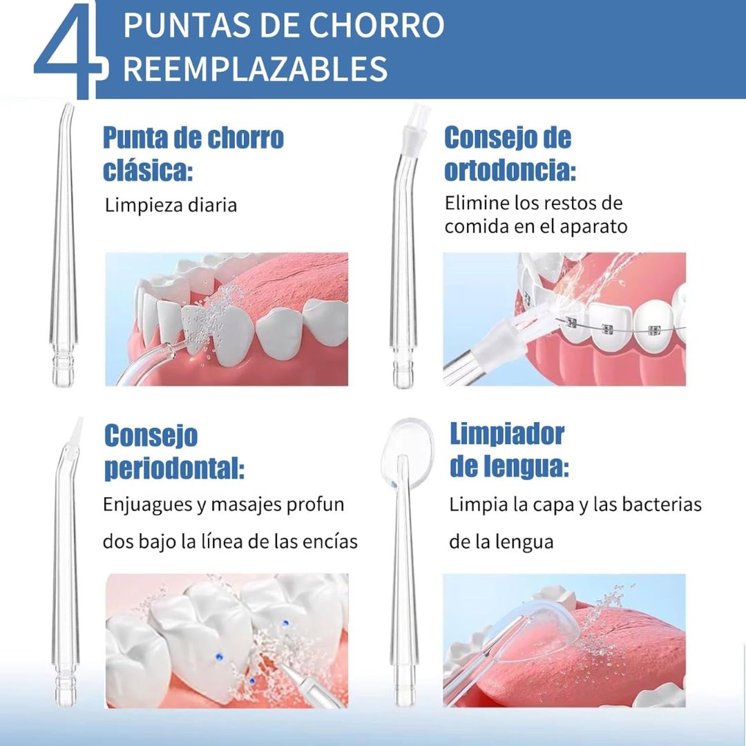 Irrigador Bucal Profesional – Limpieza Total sin Complicaciones