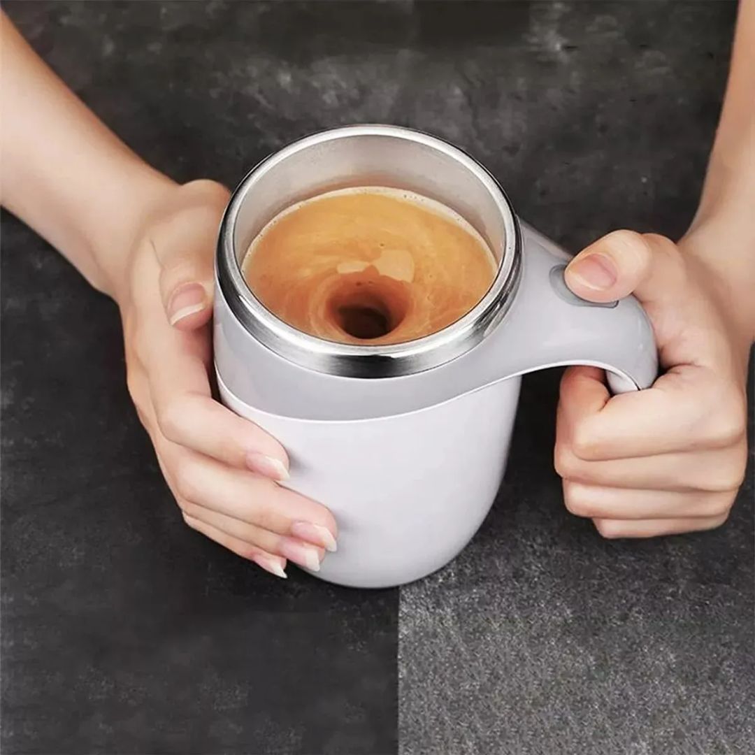 Taza Mezcladora Automática 380ml | Práctica y Moderna
