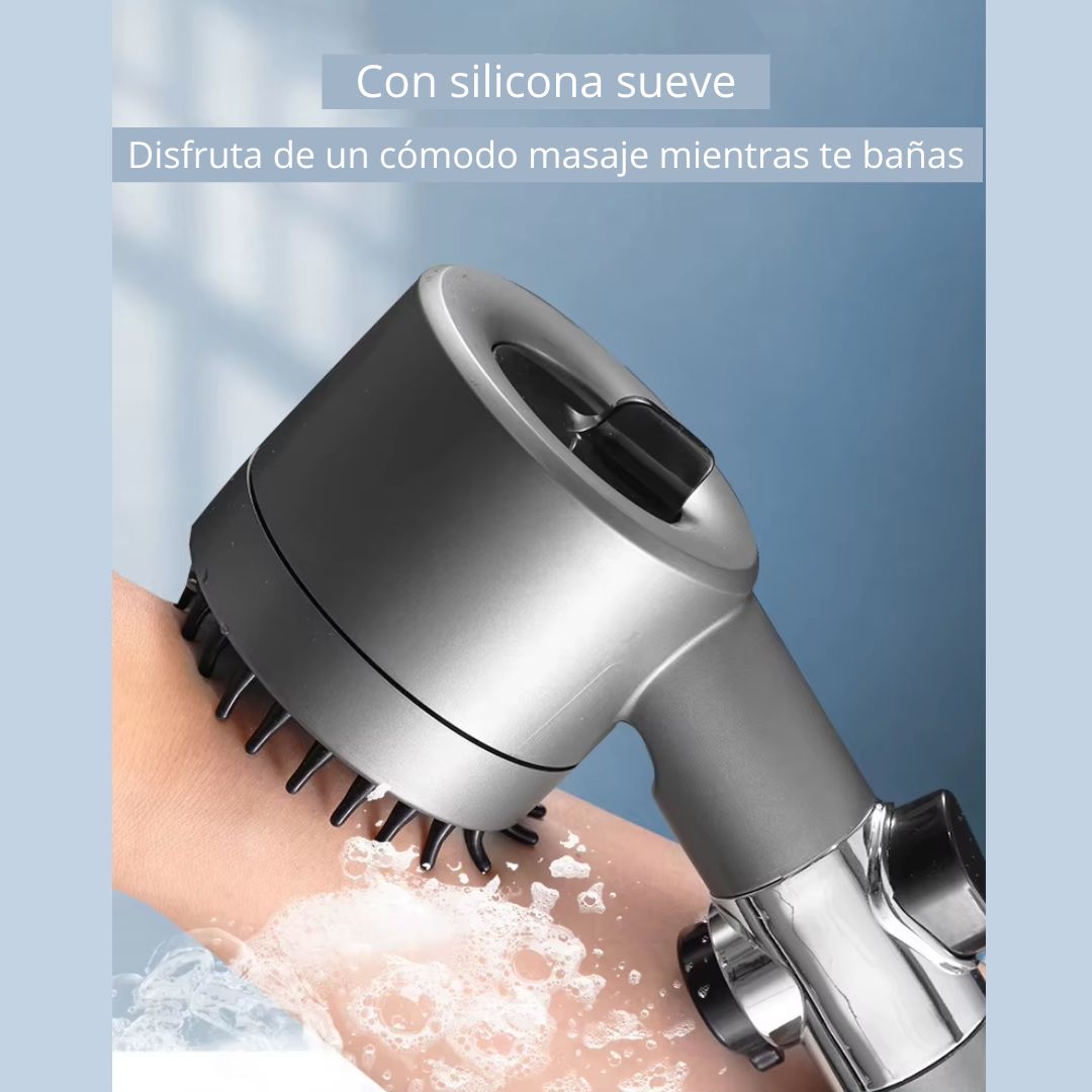 Regadera Masajeadora 4 Modos