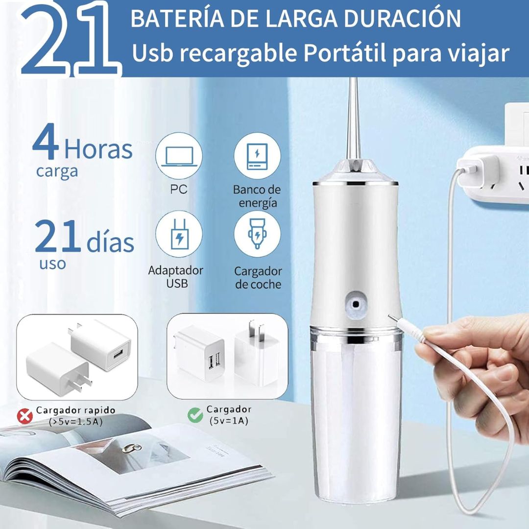 Irrigador Bucal Profesional – Limpieza Total sin Complicaciones