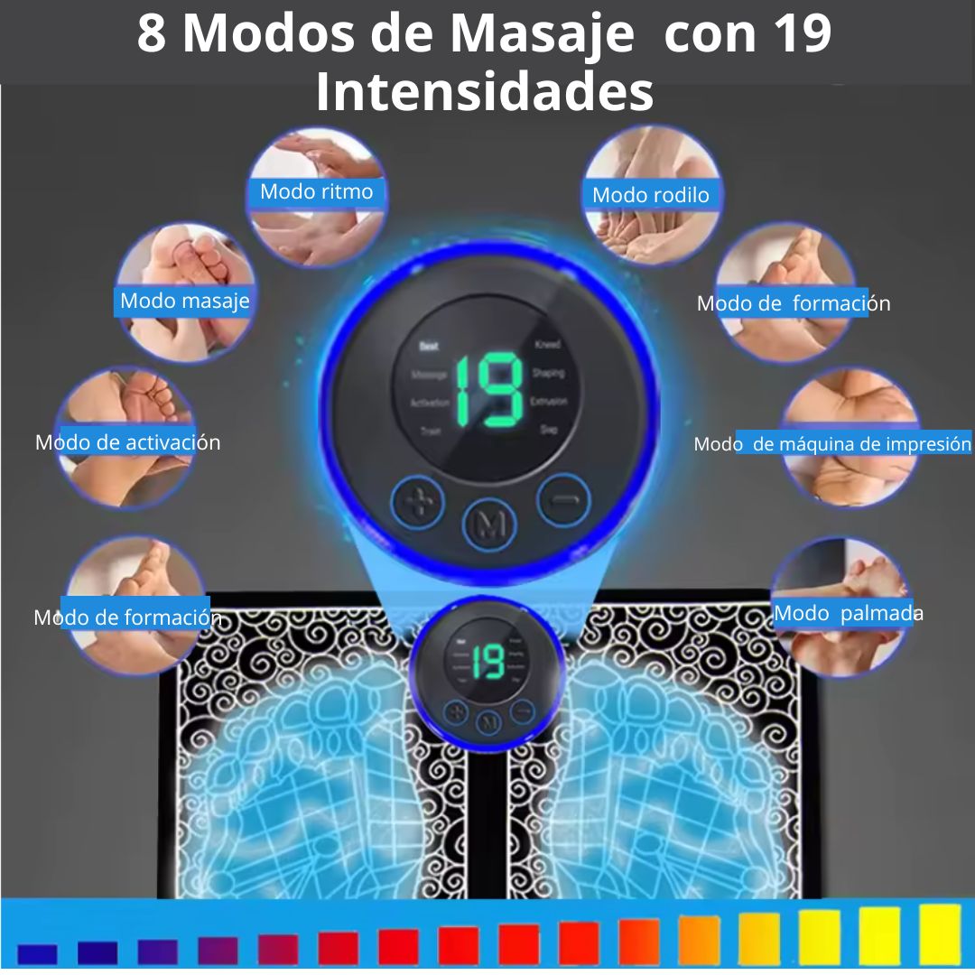 Masajeador Eléctrico Estimulador de Pies