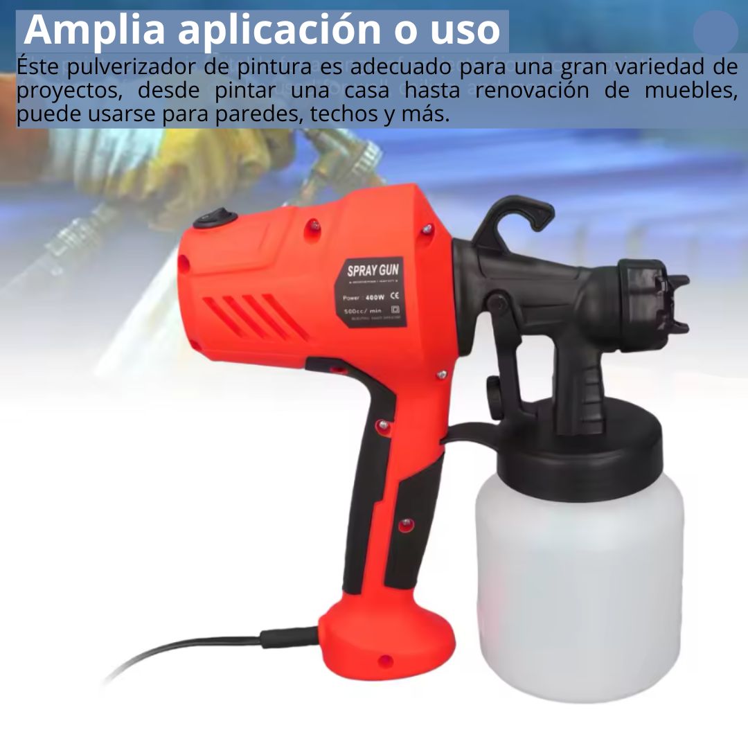 Pistola de Pintura Eléctrica Profesional
