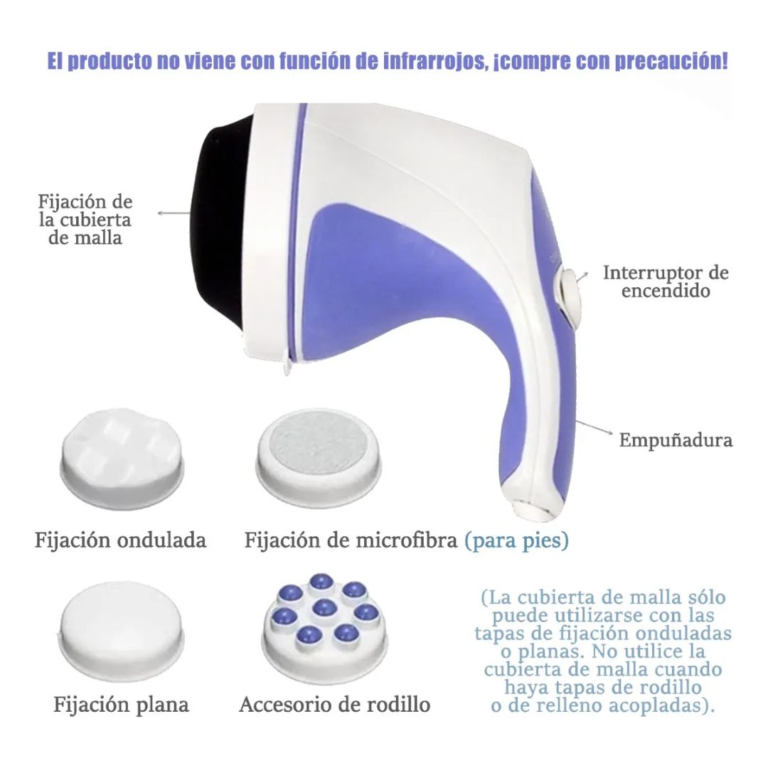 Masajeador Corporal Eléctrico 5-en-1