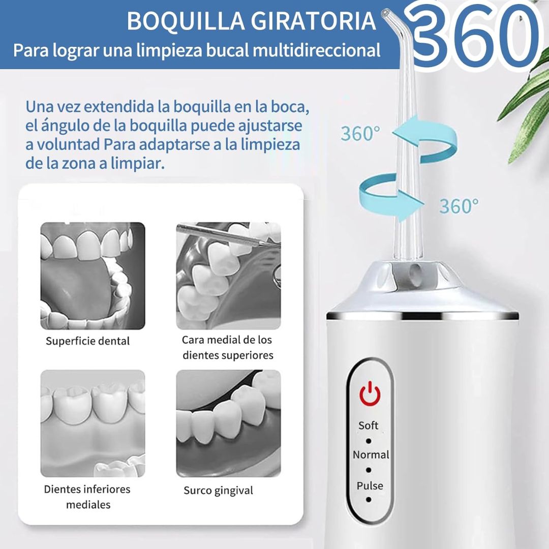 Irrigador Bucal Profesional – Limpieza Total sin Complicaciones