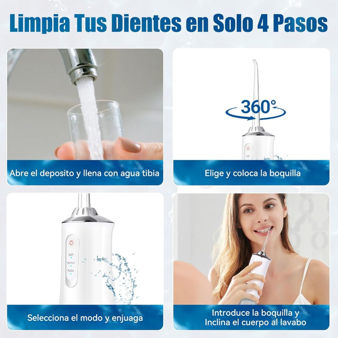 Irrigador Bucal Profesional – Limpieza Total sin Complicaciones