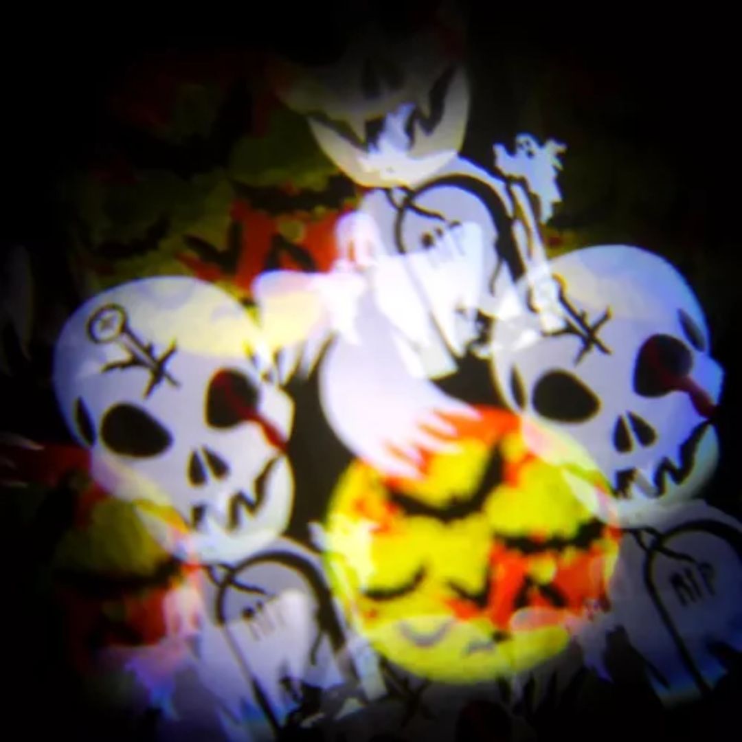 Proyector de Luz Led Navidad y Halloween