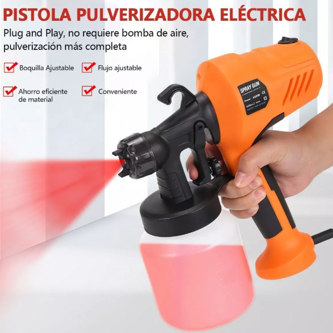Pistola de Pintura Eléctrica Profesional