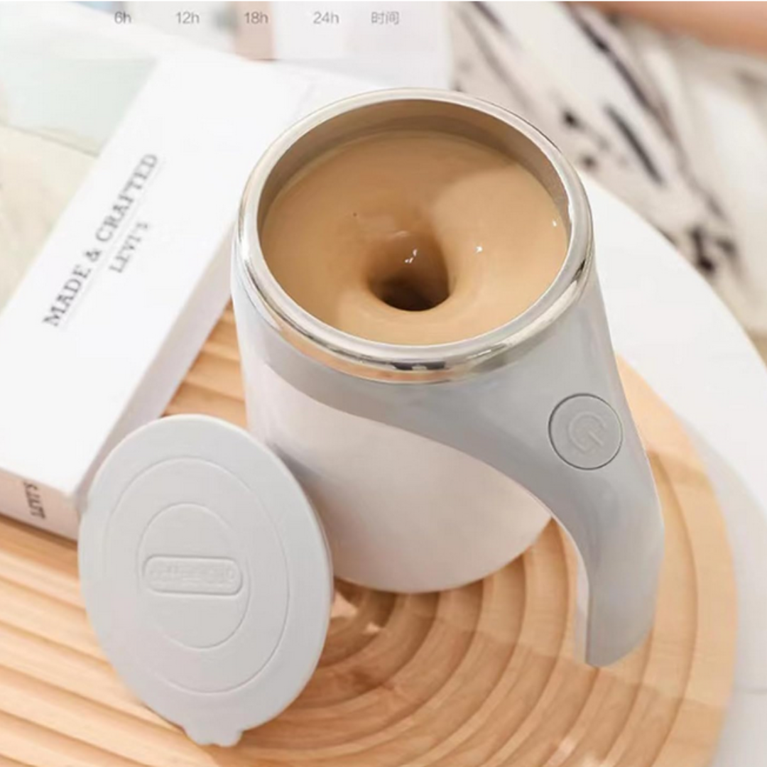 Taza Mezcladora Automática 380ml | Práctica y Moderna