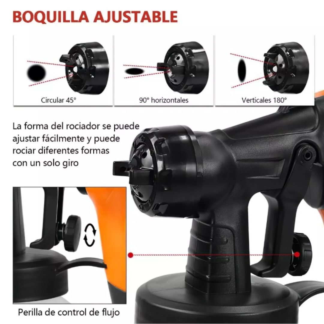 Pistola de Pintura Eléctrica Profesional
