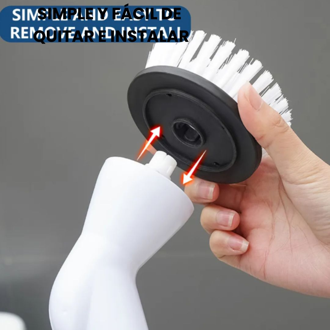 Cepillo Eléctrico de Limpieza 6 en 1