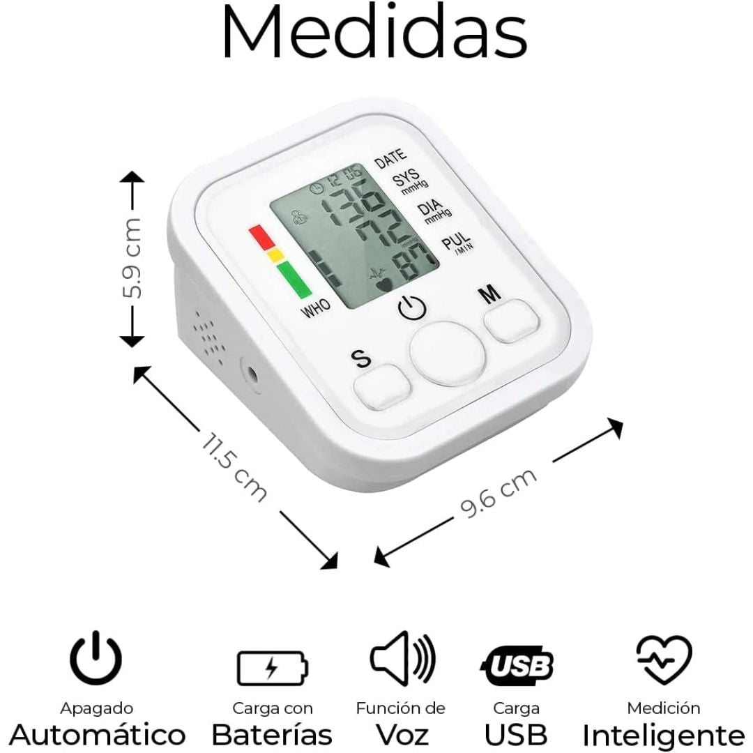 Baumanómetro Digital Medidor De Presion