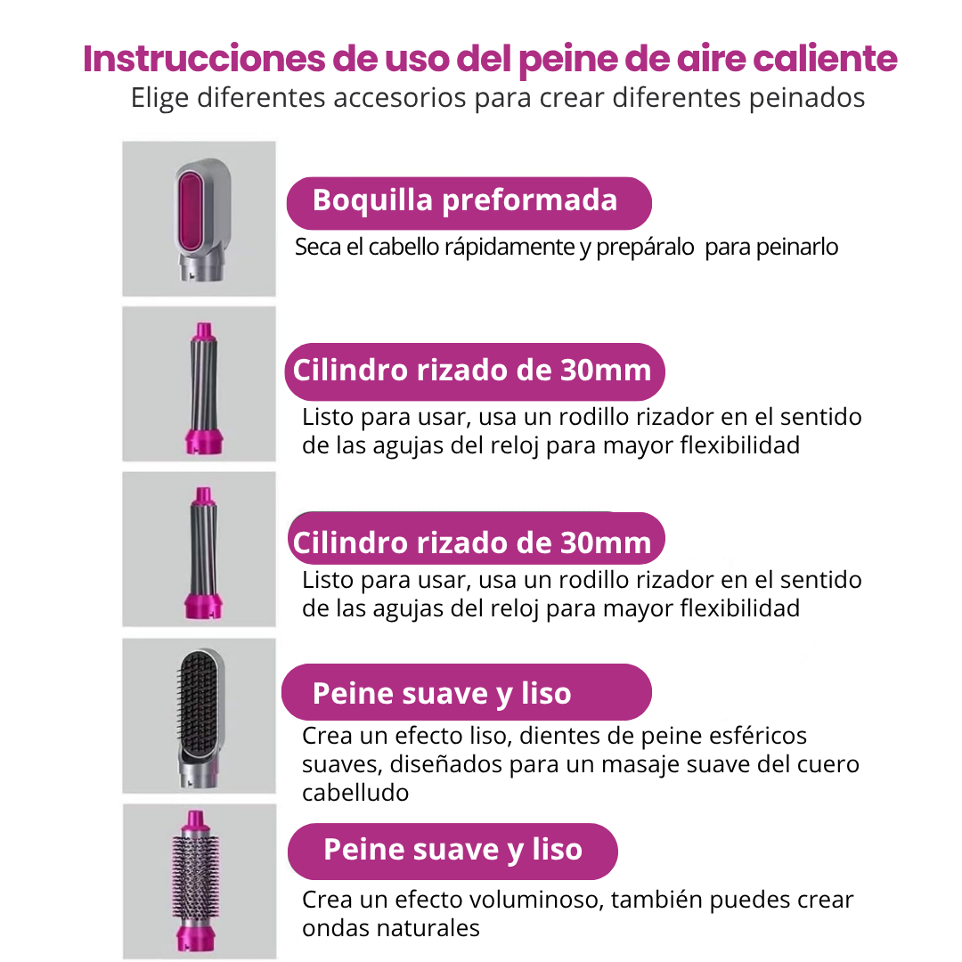 Cepillo 5 en 1