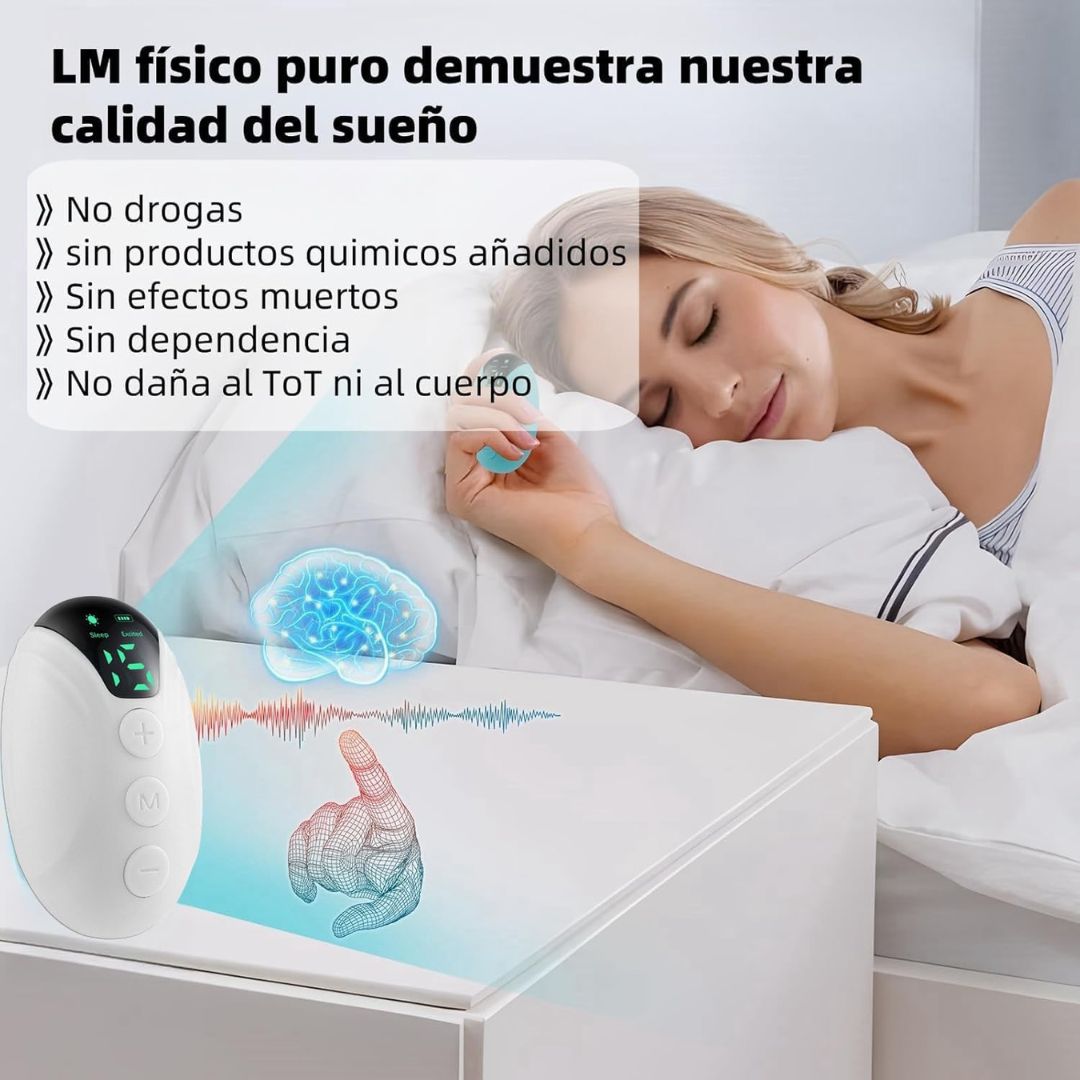 Dispositivo portátil para aliviar ansiedad y mejorar el descanso