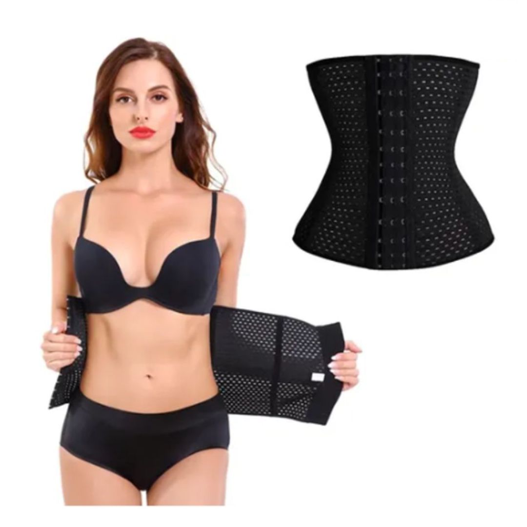 Faja Modeladora Cintura Corset Reductora