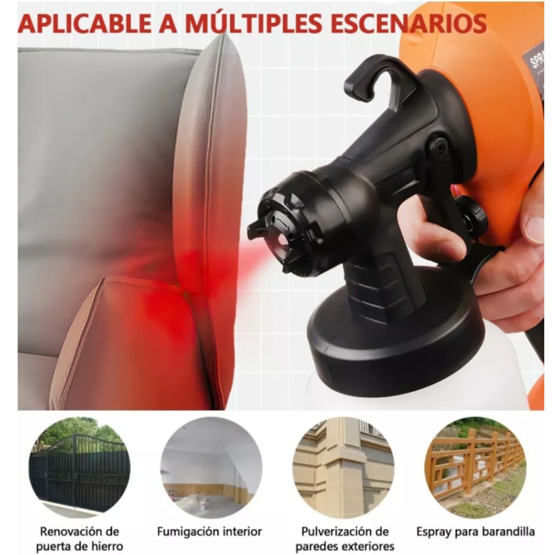 Pistola de Pintura Eléctrica Profesional