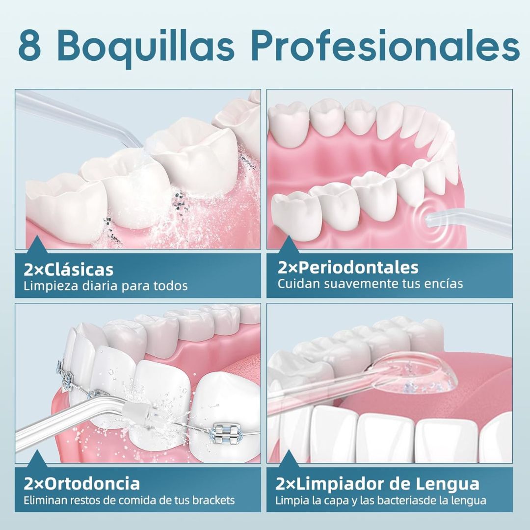 Irrigador Bucal Profesional – Limpieza Total sin Complicaciones