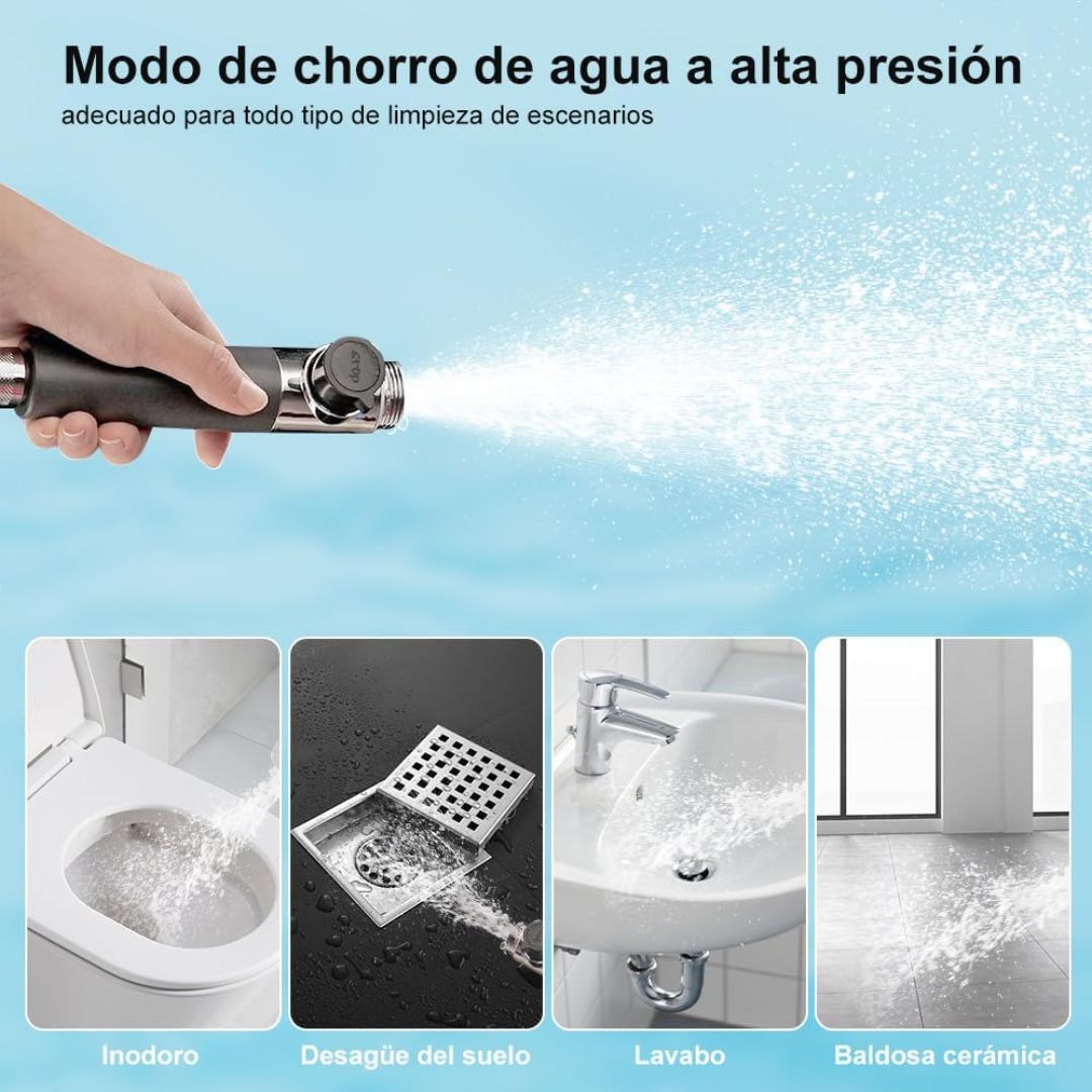 Regadera Masajeadora 4 Modos