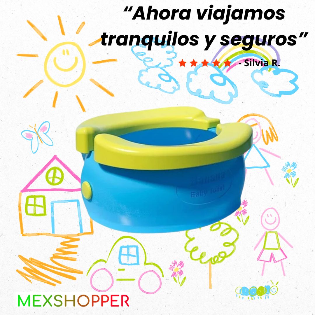 Inodoro Portátil Plegable para Niños