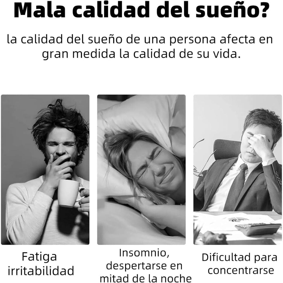 Dispositivo portátil para aliviar ansiedad y mejorar el descanso