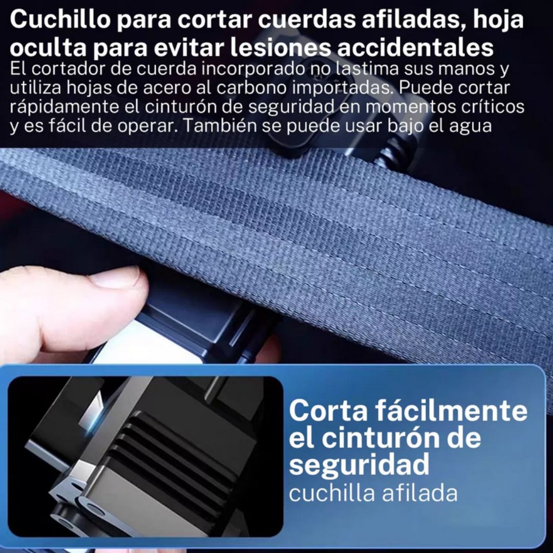 Linterna Martillo Powerbank Magnética — Tu herramienta 5 en 1 para emergencias