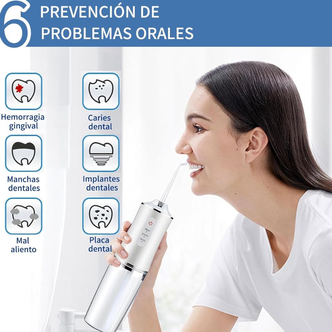 Irrigador Bucal Profesional – Limpieza Total sin Complicaciones