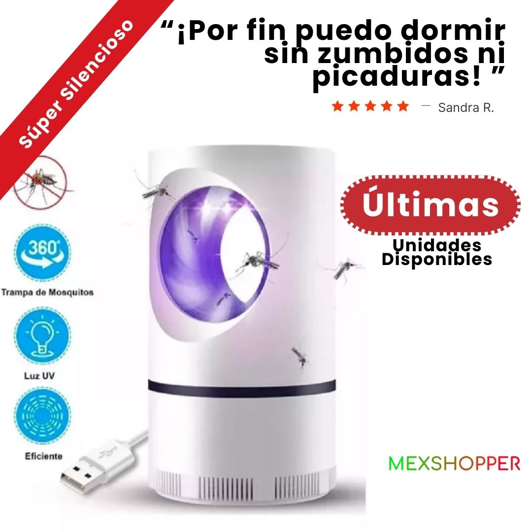 Lámpara Mata Mosquitos 360°