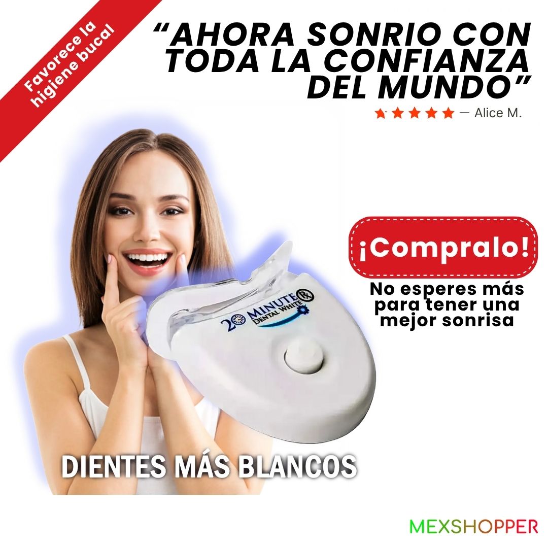 Blanqueador Dental Kit White 20 Min