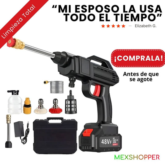 Pistola Pro Hidrolavadora Inalámbrica – Potencia y limpieza donde la necesites