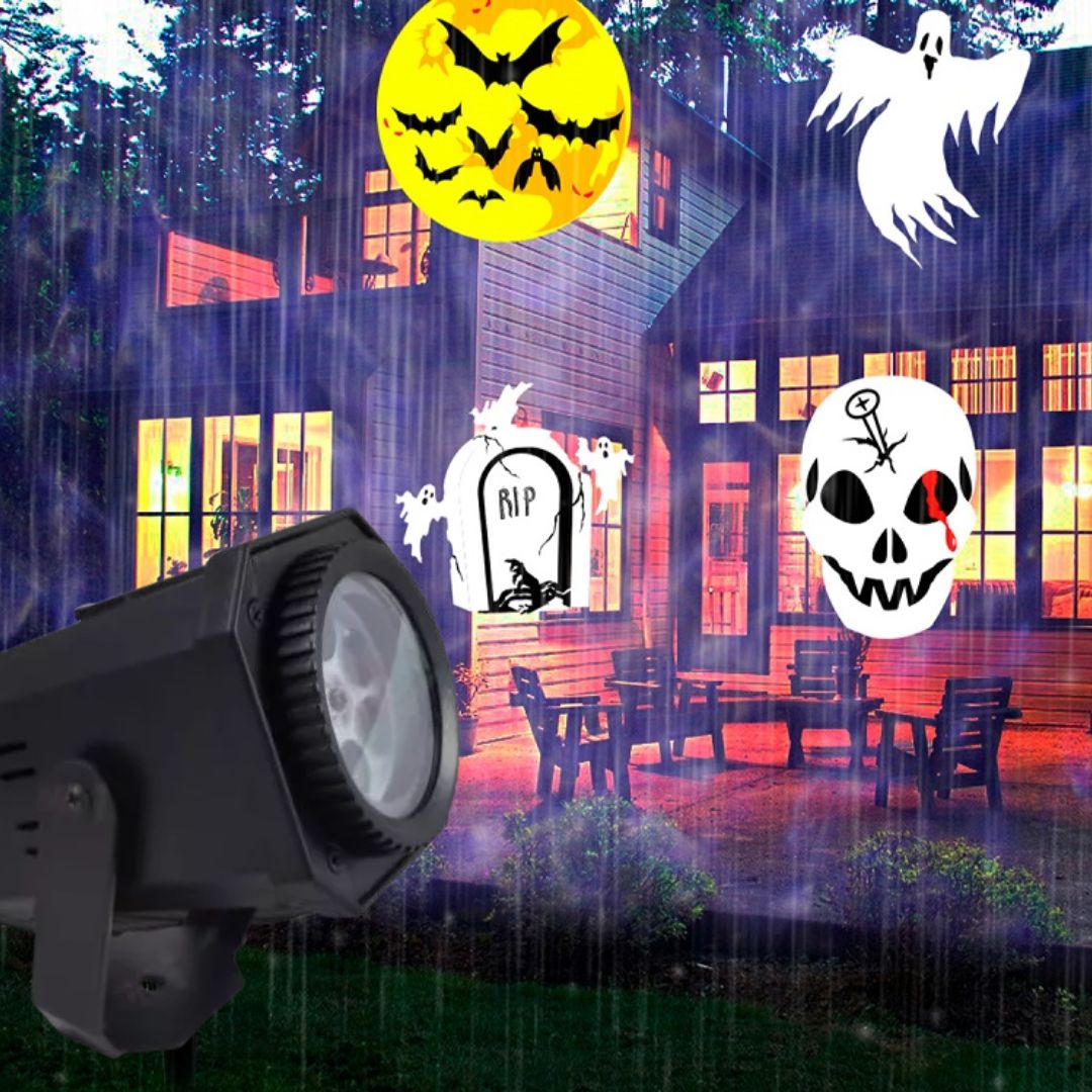 Proyector de Luz Led Navidad y Halloween