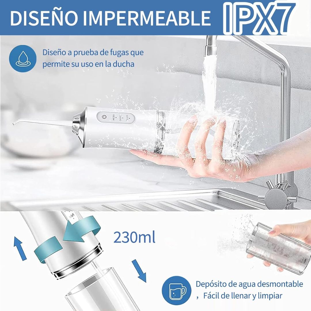 Irrigador Bucal Profesional – Limpieza Total sin Complicaciones